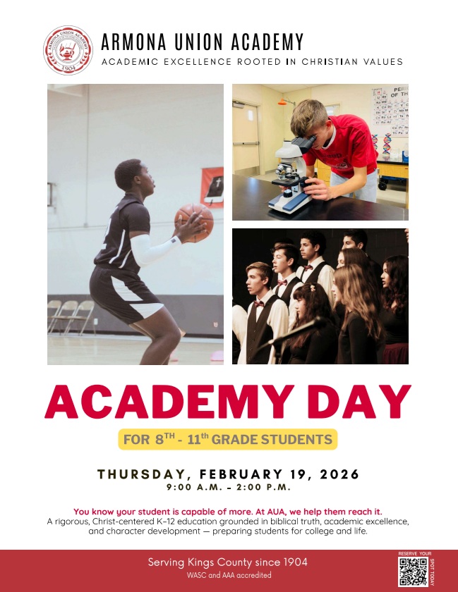 Academy Day 2026 Christian School in Hanford Armona Lemoore 3