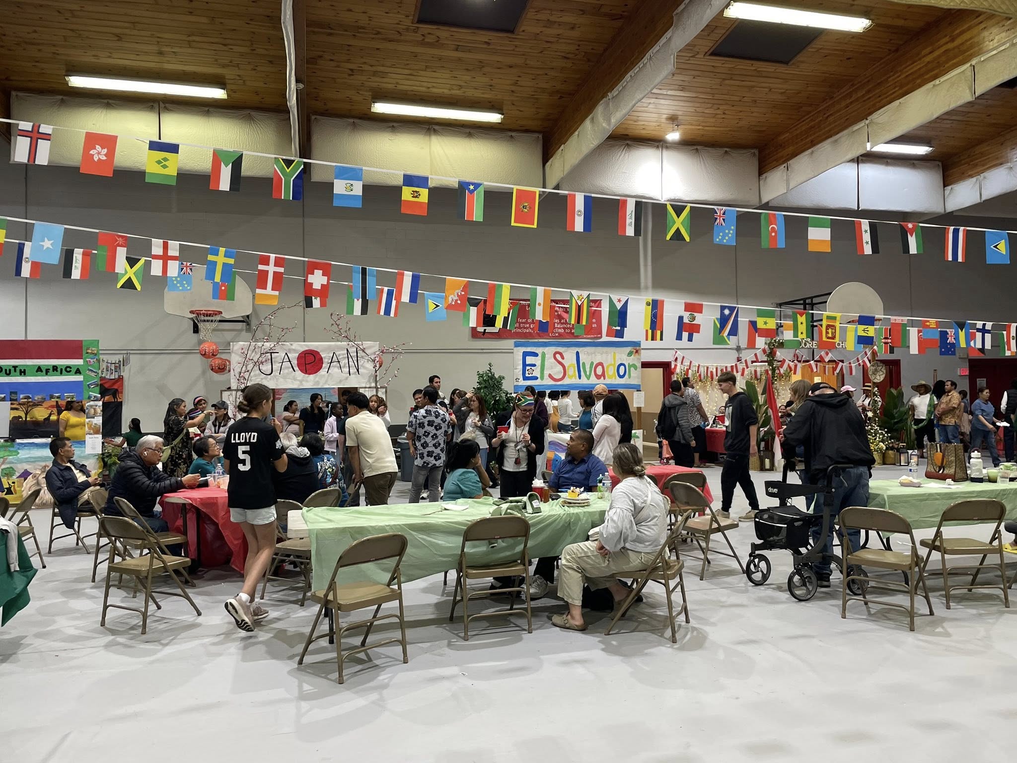 our world food fair 2 Christian School Hanford CA